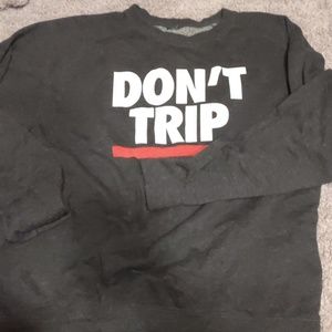 Preloved don't trip sweater